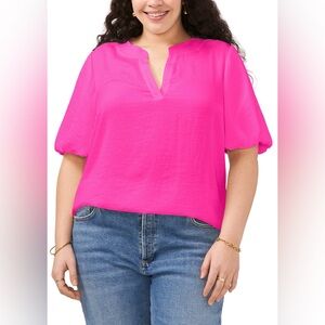 Vince Camuto Puff Sleeve Top